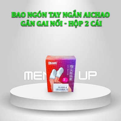 Bao ngón tay ngắn Aichao  Gân gai nổi - Hộp 2 cái tại Mỹ Tho - Tiền Giang
