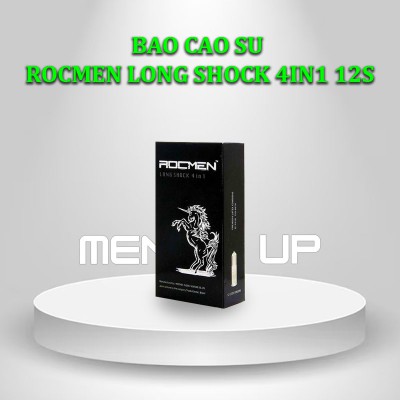 Bao cao su Rocmen Long Shock 4in1 12s