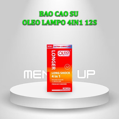 Bao cao su Oleo Lampo 4in1 12s
