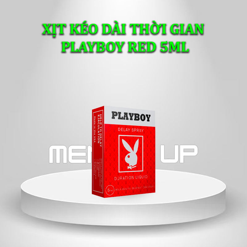 Xịt kéo dài thời gian Playboy Red 5ml