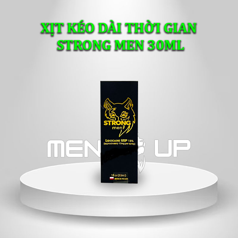 Xịt kéo dài thời gian Strong Men 30ml