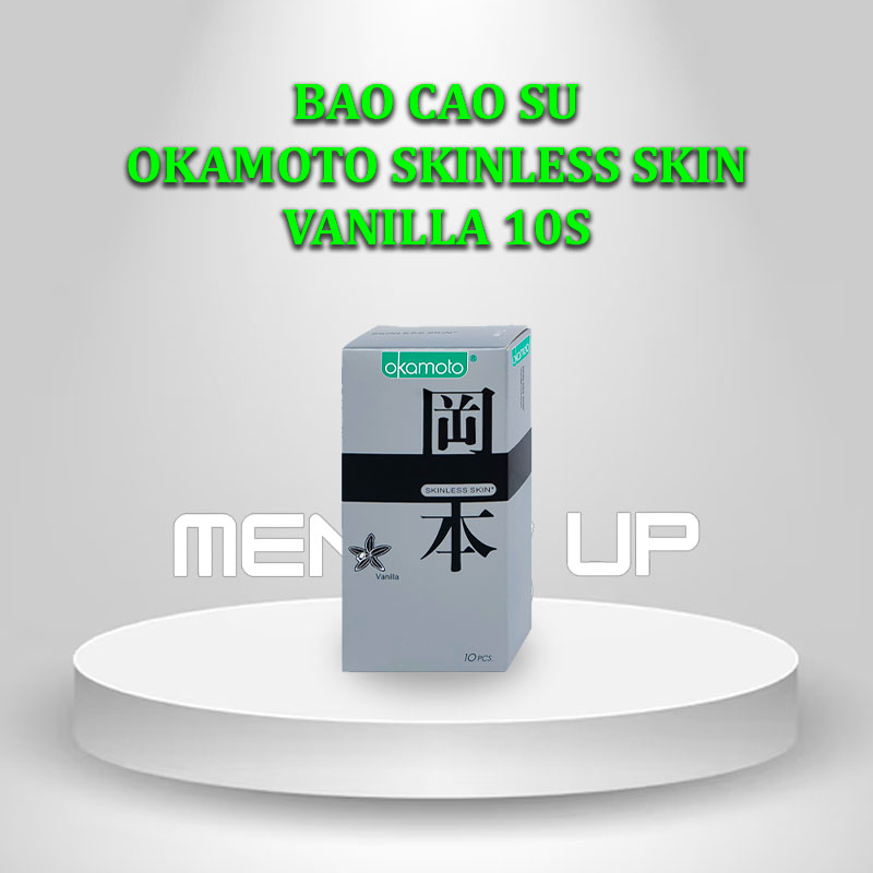 Bao cao su Okamoto Skinless skin Vanilla 10s