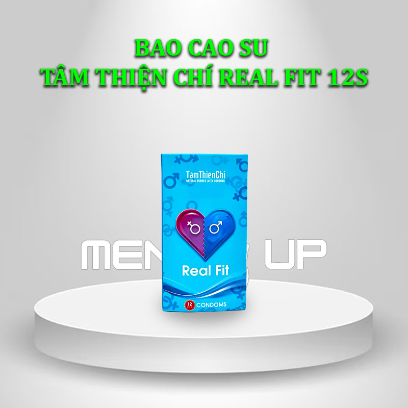 Bao cao su Tâm Thiện Chí Real Fit 12s