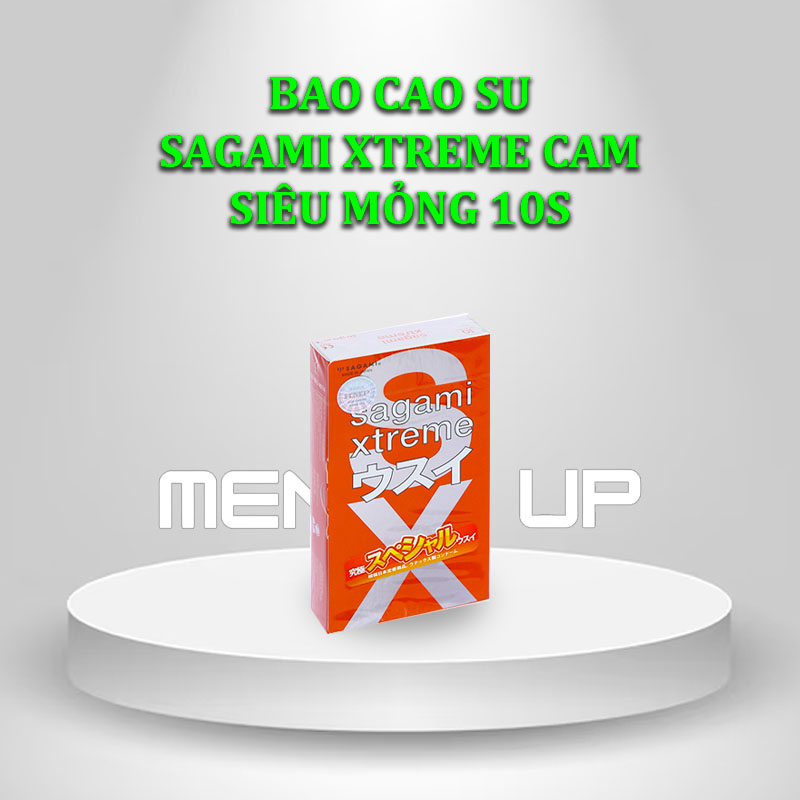 Bao cao su Sagami Xtreme Cam siêu mỏng 10s