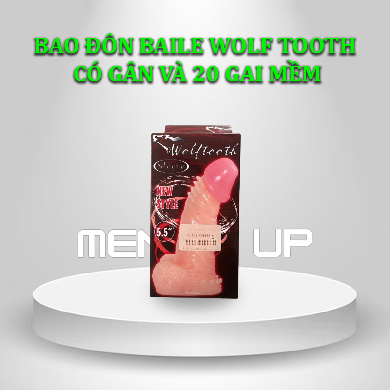 Bao đôn Baile Wolf Tooth có gân và 20 gai mềm