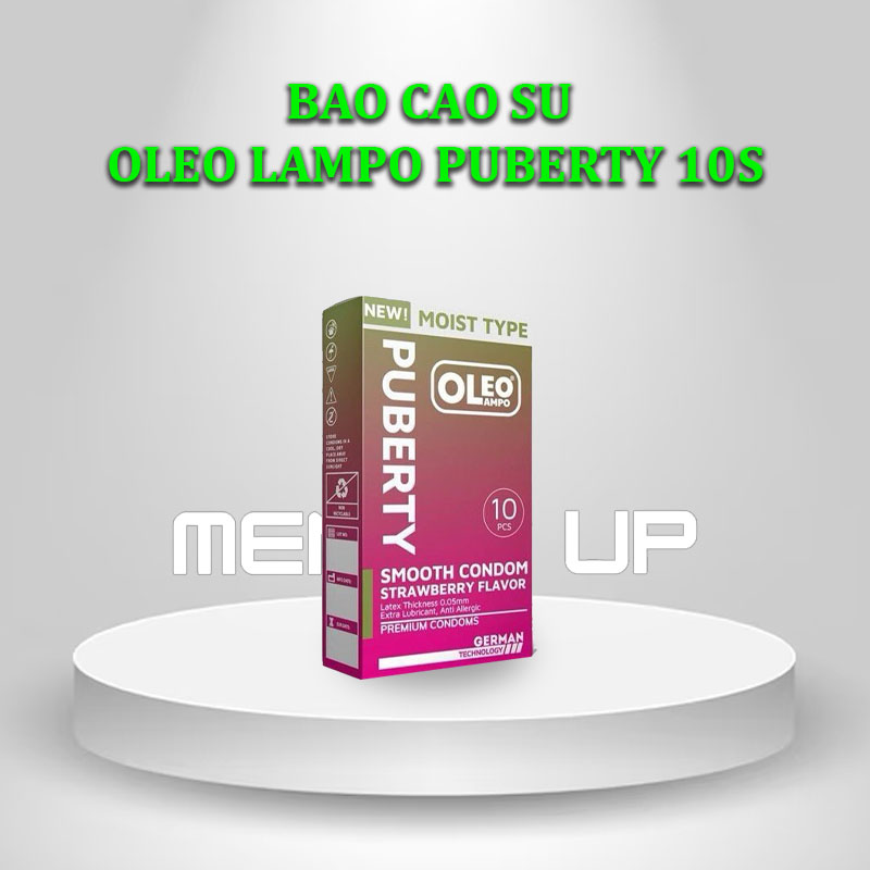 Bao cao su Oleo Lampo Puberty 10s