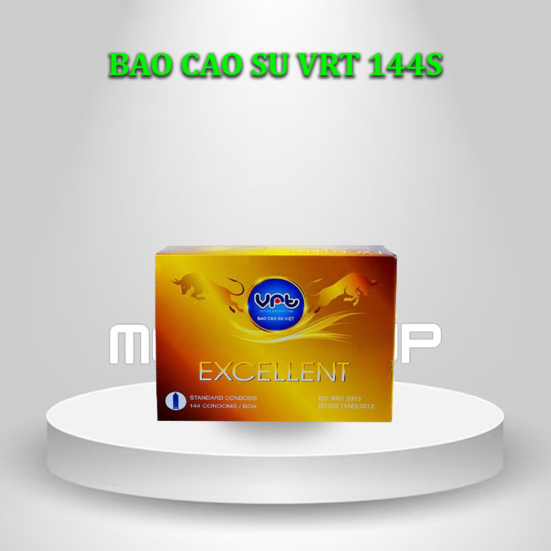 Bao cao su VRT  144 cái - Bao cao su giá rẻ 144 cái tại Tiền Giang