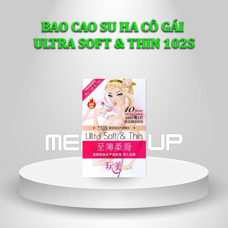 Bao cao su HA Cô Gái Ultra soft & Thin 102s