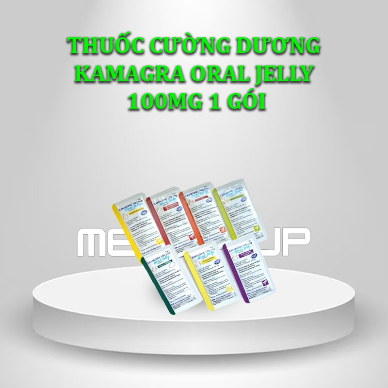 Thuốc cường dương Kamagra Oral Jelly 100mg 1 gói