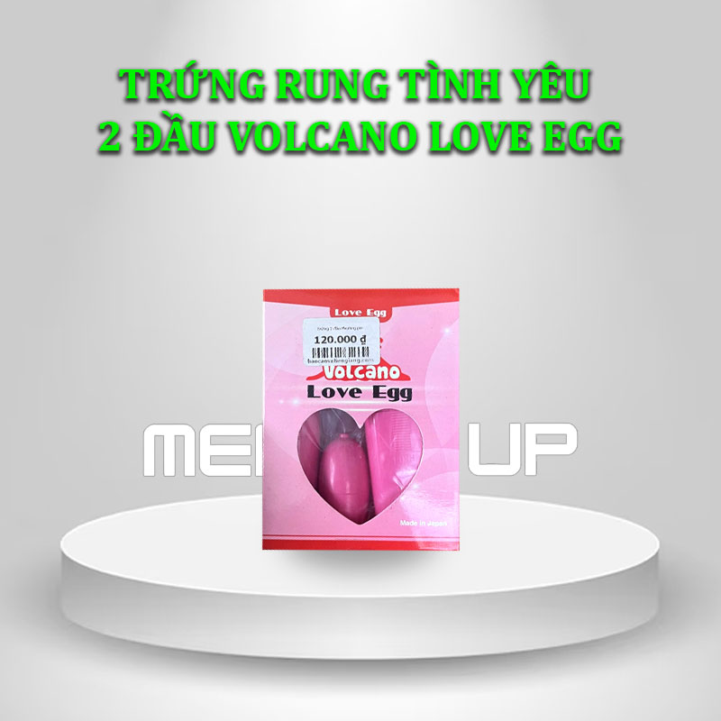 Trứng rung tình yêu 2 đầu Volcano Love Egg