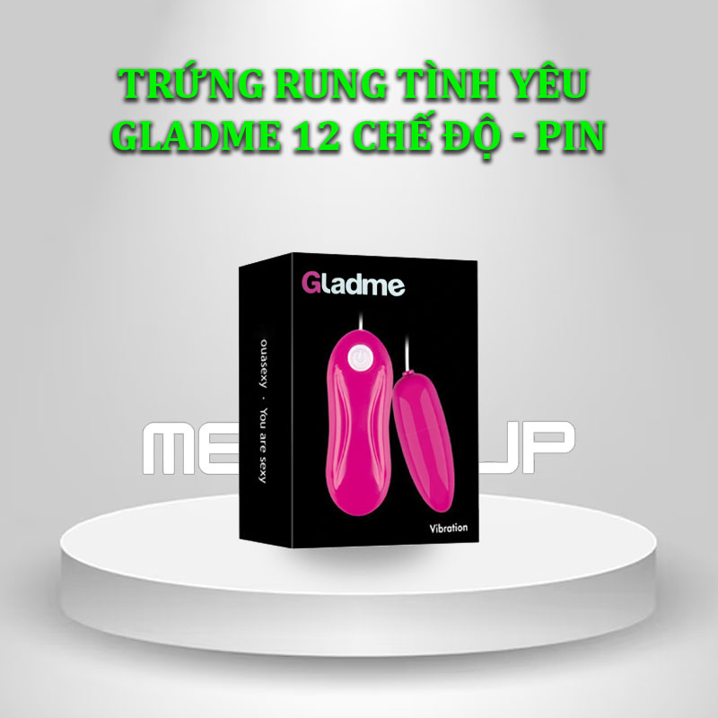 Trứng rung tình yêu GladMe 12 Chế Độ