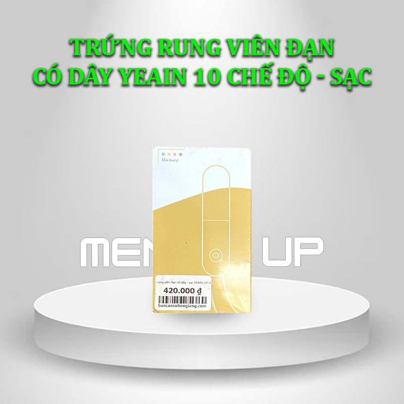 Trứng rung viên đạn có dây Yeain 10 Chế Độ - Sạc 