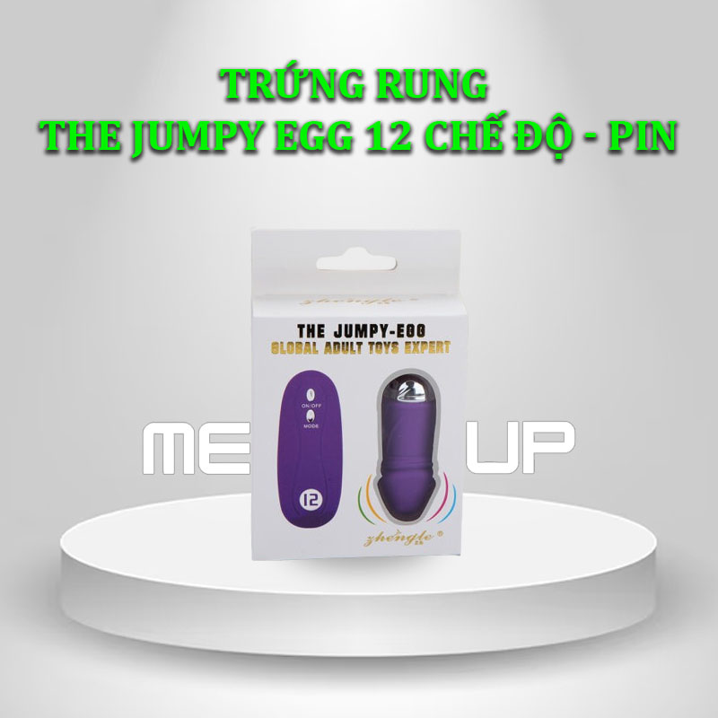 Trứng rung The Jumpy Egg 12 Chế Độ - Pin